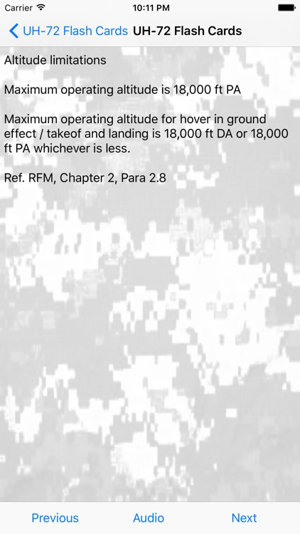 UH-72 Lakota Audio 5&9 Flashcards