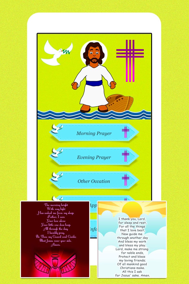 Prayers for Kids - Prayer Cards for Children and Bible Studies screenshot 3