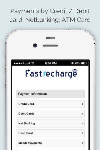 FastRecharge Mobile recharge, Dth, Datacard screenshot 4