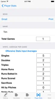 How to cancel & delete batting tracker : baseball stats for players 1