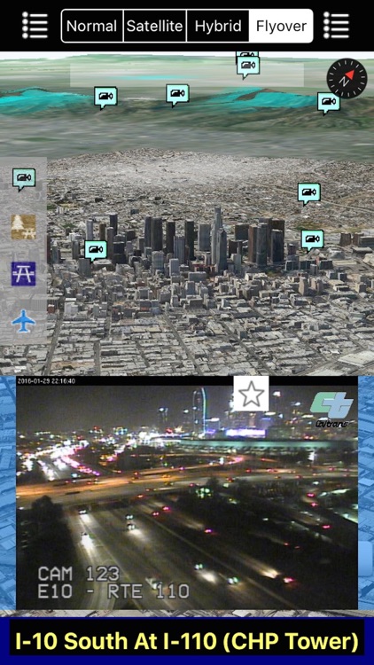 California NOAA Radar and Traffic Camera 3D Pro screenshot-3