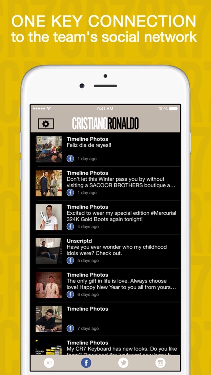 Cristiano Ronaldo Keyboard