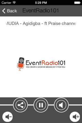 EventRadio101 screenshot 2