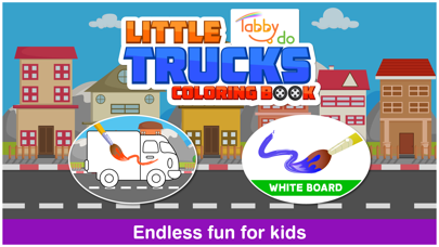 How to cancel & delete Little Trucks Colorbook Free by Tabbydo : Vehicles coloring app for kids & preschoolers from iphone & ipad 3