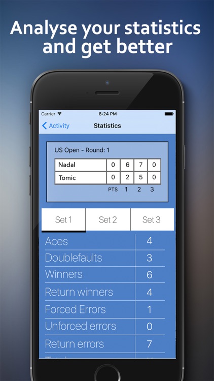 Tennis App Professionell - Lite