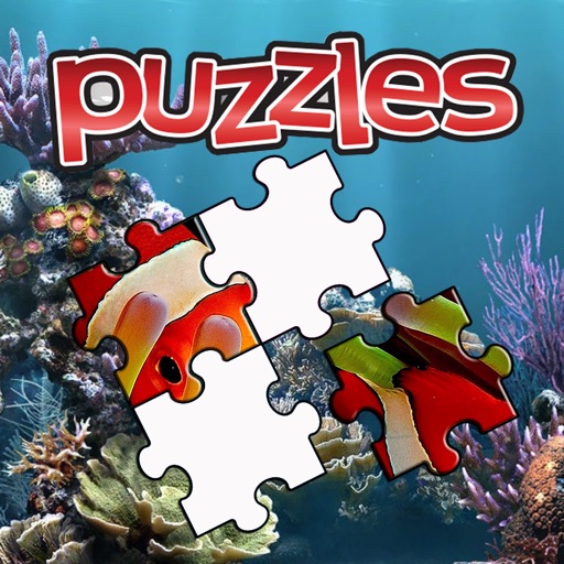 Clownfish Matching Jigsaw Puzzle Kids Game iOS App