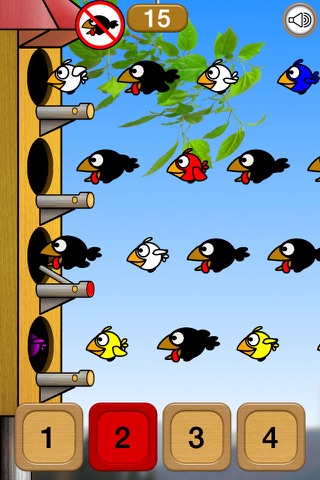 Stop Crows - The Super (& Free) Reflex Game screenshot 2