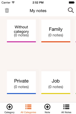EasyTODO - Manage your tasks by categories screenshot 3
