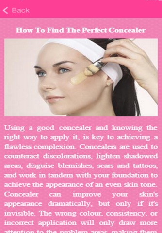 How To Apply Concealer screenshot 3