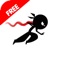 Ninja Stickman Escape - Mine Runner Stick-Man is new game like flappy bird will make you crazy