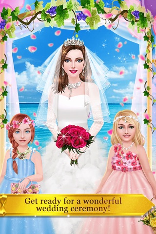 Sweet Wedding Day : Bridal Girls Salon - Spa, Makeup & Dress Up Makeover Game screenshot 2