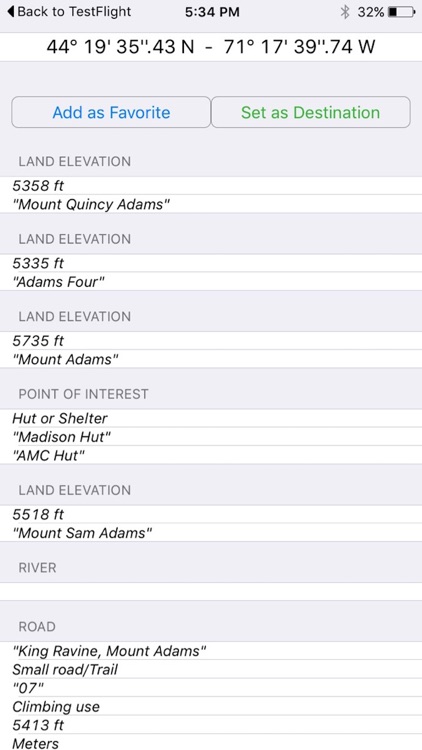 White Mountain National Forest - GPS Map Navigator