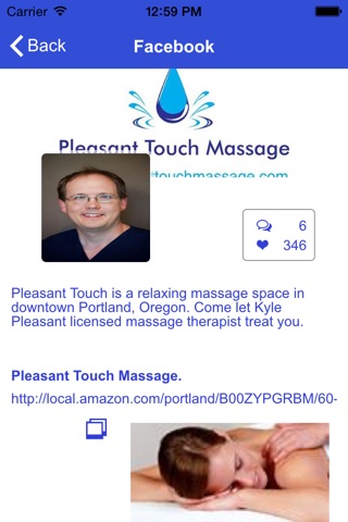 Pleasant Touch Massage screenshot 3