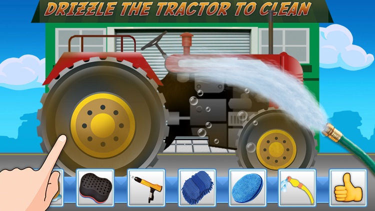 Tractor Washer: Farming Tractor Wash House