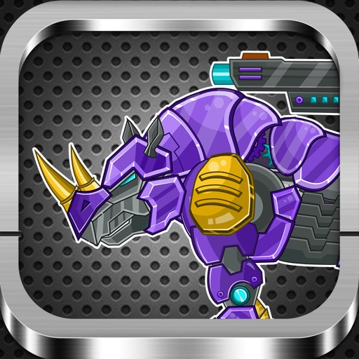 Iron Rhinoceros:fun war dragon bady free games for ipad icon