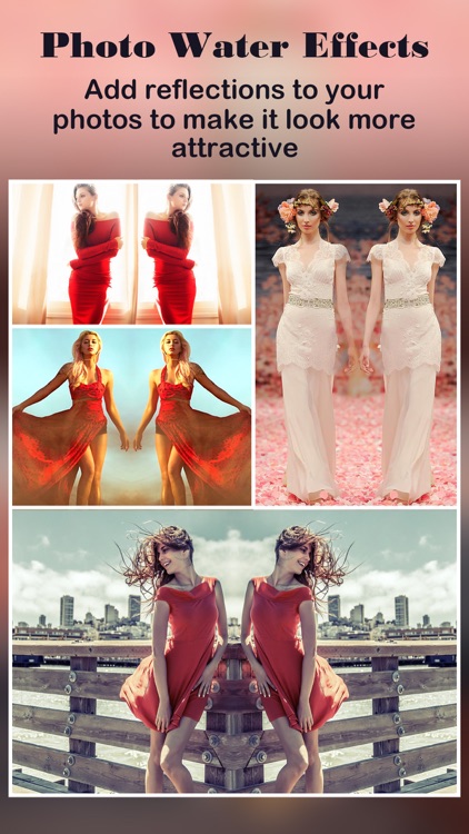 Symmetrical Lens Pro - Clone & Flip Selfie Photo with Water Reflection Effects