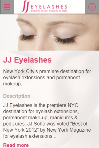 JJ Eyelashes screenshot 2