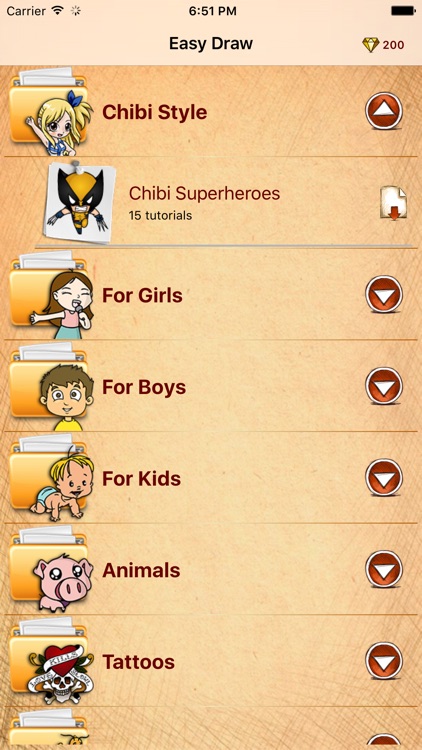 Easy Draw Super Heroes Chibi