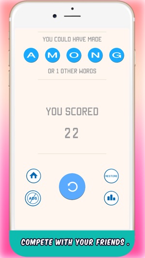 4 Letters 1 Word: Endless Smart Puzzle Game(圖5)-速報App