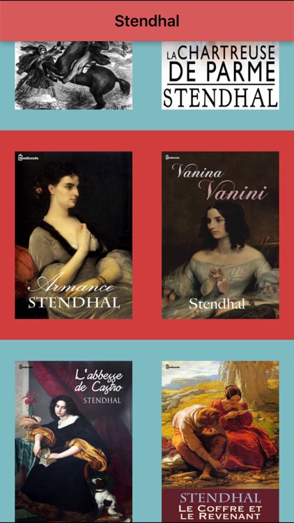 Stendhal-Livres