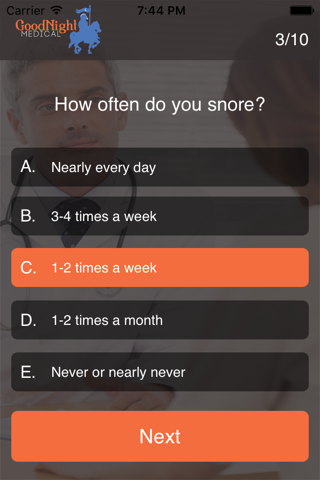 Good Night Medical - Sleep Apnea screenshot 2