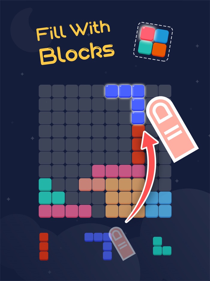 Block Blitz A Grid Puzzle Game