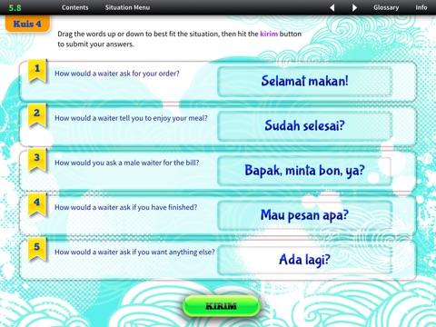 iCan Speak Indonesian Level 1 Module 6 screenshot 4
