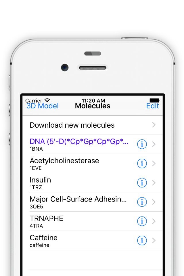 Best Chemistry app with 3D Molecules View (Molecule Viewer 3D) screenshot 3