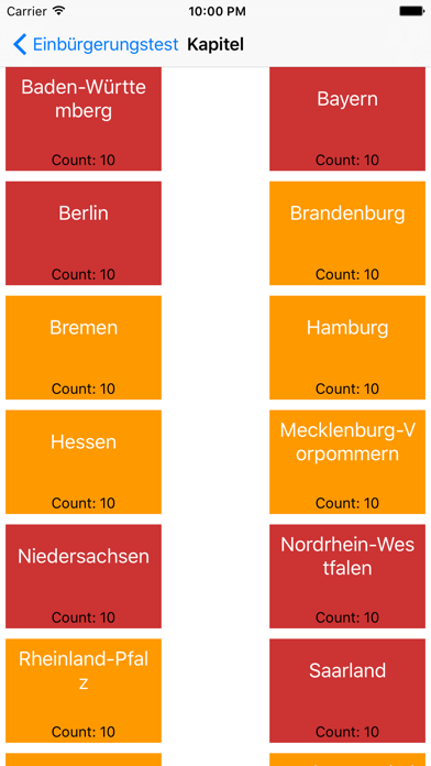 How to cancel & delete Einbürgerungstest - Deutsch - Voraussetzung für die Staatsbürgerschaft Deutsch from iphone & ipad 2