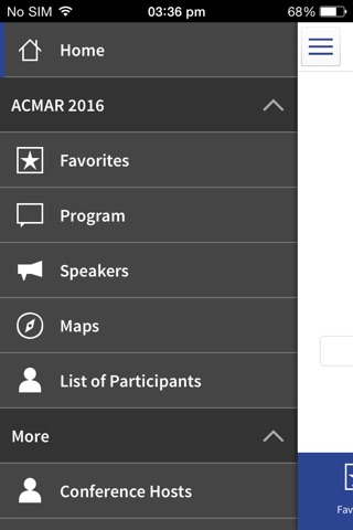 ACMAR 2016 screenshot 3