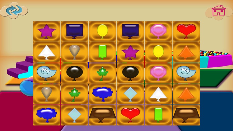 Memory Flash Cards Learn Shapes