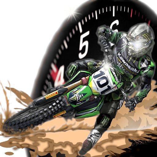 A Risky Super Motocross - Xtreme Downhill Bike icon