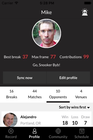Snooker Byb screenshot 3