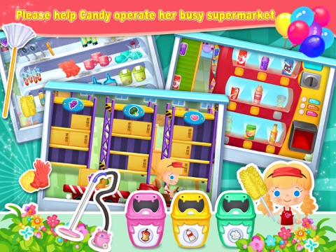 Скачать игру Candy's Supermarket - Kids Educational Games