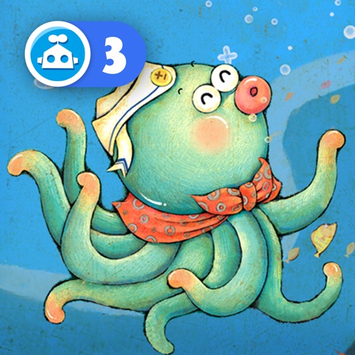 小章鱼做算术-铁皮人出品-猪小弟学数学故事系列-儿童绘本幼儿游戏加减法认识形状比较大小 icon