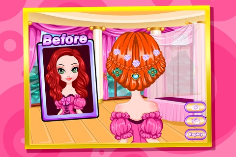 special hairstyles-girl games screenshot 2