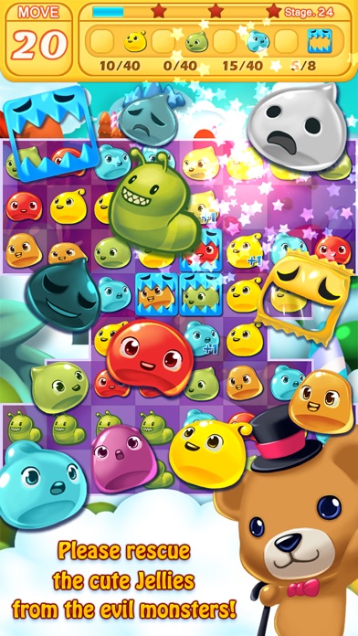 JELLY JELLY CRUSH - IN THE SKY 2.4.5 IOS GAME GIẢI TRÍ JELLY JELLY CRUSH - IN THE SKY 2.4.5 IOS