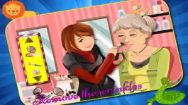 Game screenshot Grandma's Party Makeover Salon - Make the Granny look young & cute for Grandpa hack