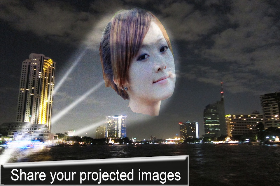 Projection: Face Simulator Hologram Prank screenshot 2