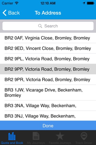 A1 Minicabs screenshot 3