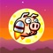 Pink Flappy Pig - Flying Like a Bird