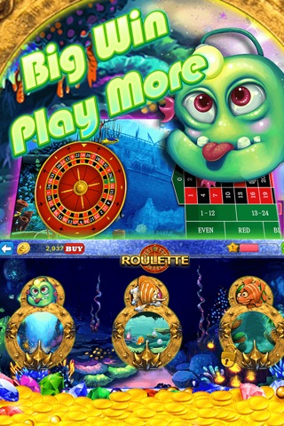 North Sea Lucky Fish Casino - a Big Deluxe Classic Gold Slots and Poker Adventure screenshot 2