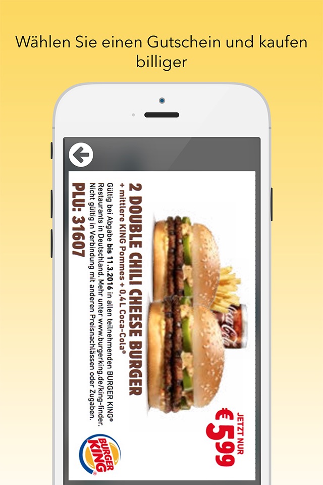 Gutscheine Burger King - Burger King Coupons screenshot 2