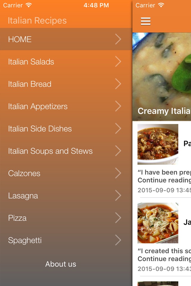 Easy Italian Recipes - The Italian Chef,Italian Cooking - screenshot 2