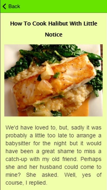 Halibut Recipes