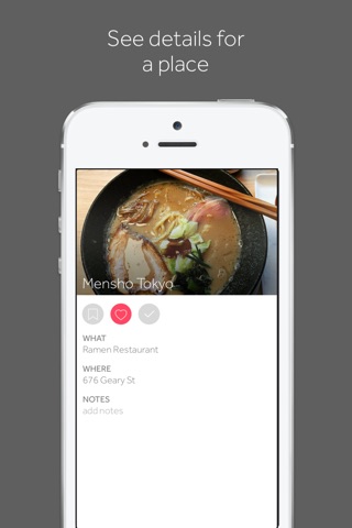 Noms - Bookmark restaurants, bars, and more screenshot 3