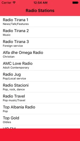 Game screenshot Radio Albania FM - Stream and listen to live online music from your favorite Albanian radio station and channel with the best audio player mod apk