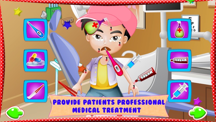 Bee Allergy Baby Skin Care – Crazy doctor & virtual hospital game for little kids screenshot-3