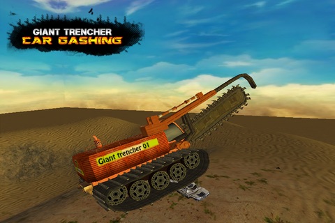 Giant Trencher Car Gashing screenshot 2