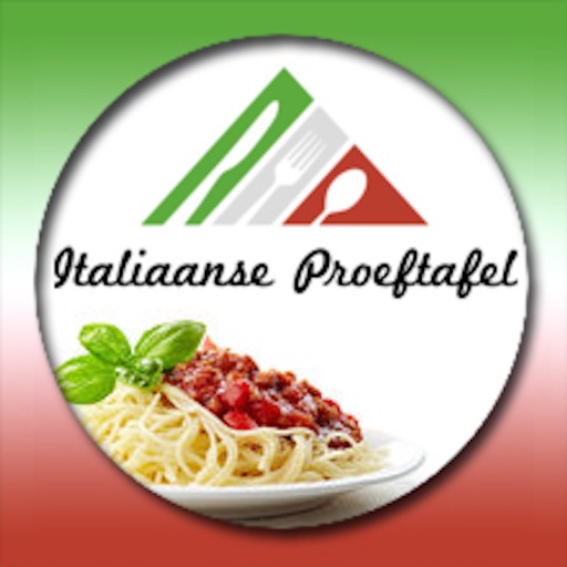 Italiaanse proeftafel restaurant icon